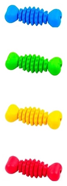 

Жевательная игрушка для собак JW Cyberbone Small Косточка, в ассортименте, длина 12 см, Косточка с шипами 12 см