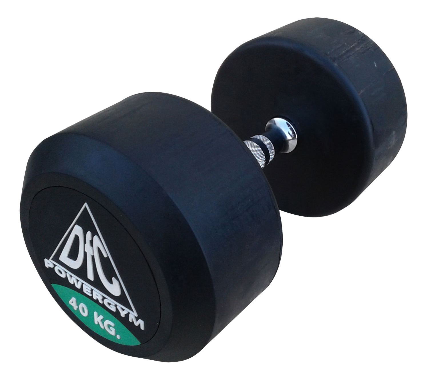 Неразборные гантели обрезиненные DFC Powergym DB002 2 x 40 кг, черный