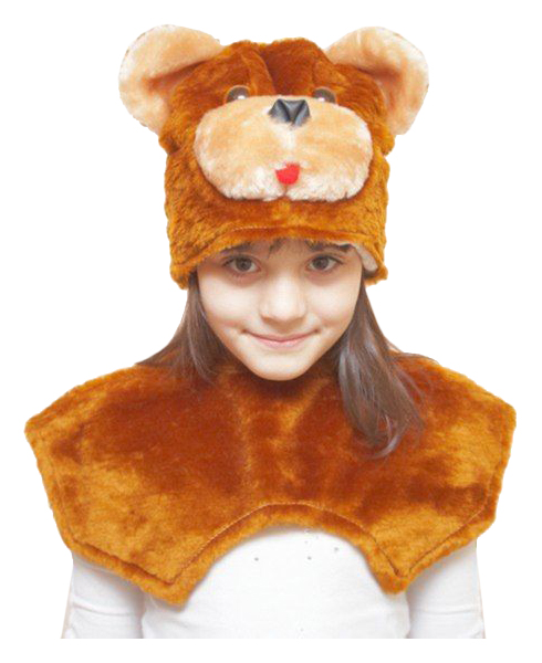фото Карнавальный костюм бока медведь, цв. коричневый р.122