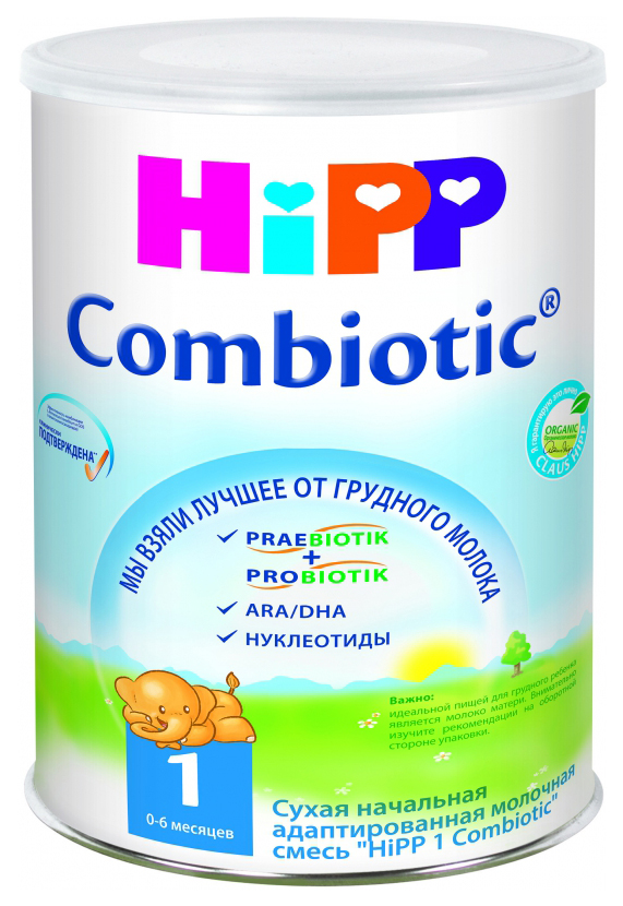 

Молочная смесь HiPP Combiotic от 0 до 6 мес. 800 г, Combiotic