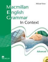 

Macmillan English Grammar In Context Advanced Without Key