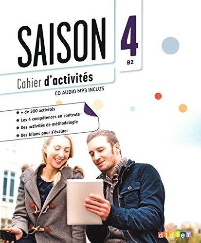 фото Книга saison 4 - cahier + cd audio didier