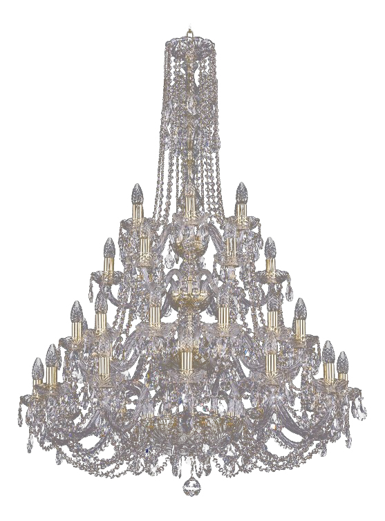 

Люстра подвесная Bohemia Ivele Crystal 1406/12+12+6+6/300-130/4d/G, 1406/12+12+6+6/300-130/4d/G