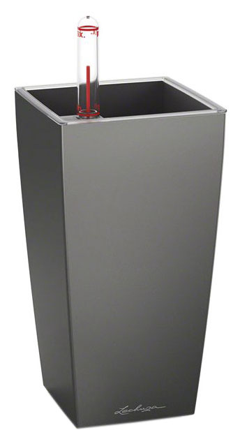 

Горшок с автополивом LECHUZA Mini Cubi Антрацит, Mini Cubi