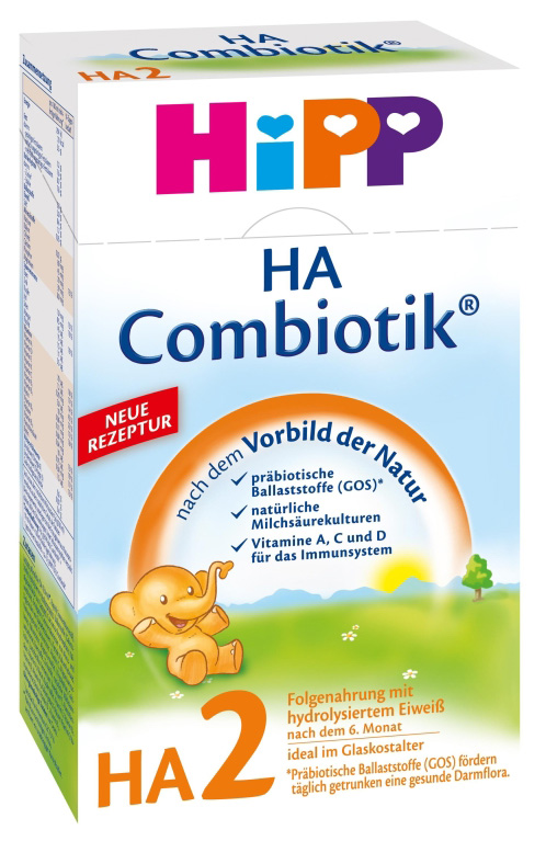 

Молочная смесь HiPP HA Combiotic 2 от 6 до 12 мес. 500 г, HA Combiotic 2
