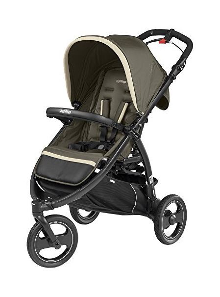 фото Прогулочная коляска peg-perego book cross (breeze kaki)