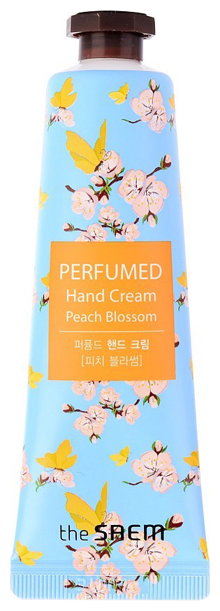 Крем для рук The Saem Perfumed Hand Cream Peach Blossom 30 мл крем для рук farmstay pink flower blooming hand cream cherry blossom