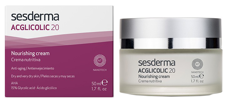 

Крем для лица Sesderma Acglicolic Classic Nourishing Cream 50 мл, Classic Nourishing Cream