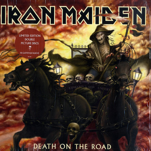 Виниловая пластинка Iron Maiden DEATH ON THE ROAD (Picture disc/180 Gram)