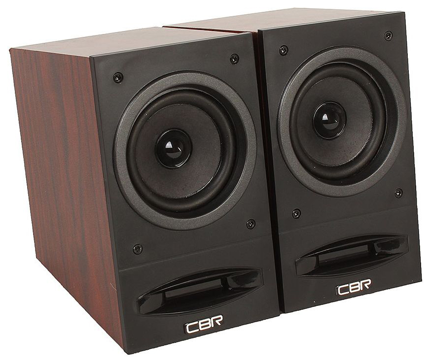 фото Колонки для компьютера cbr cms 590 wooden 2x5 w, usb