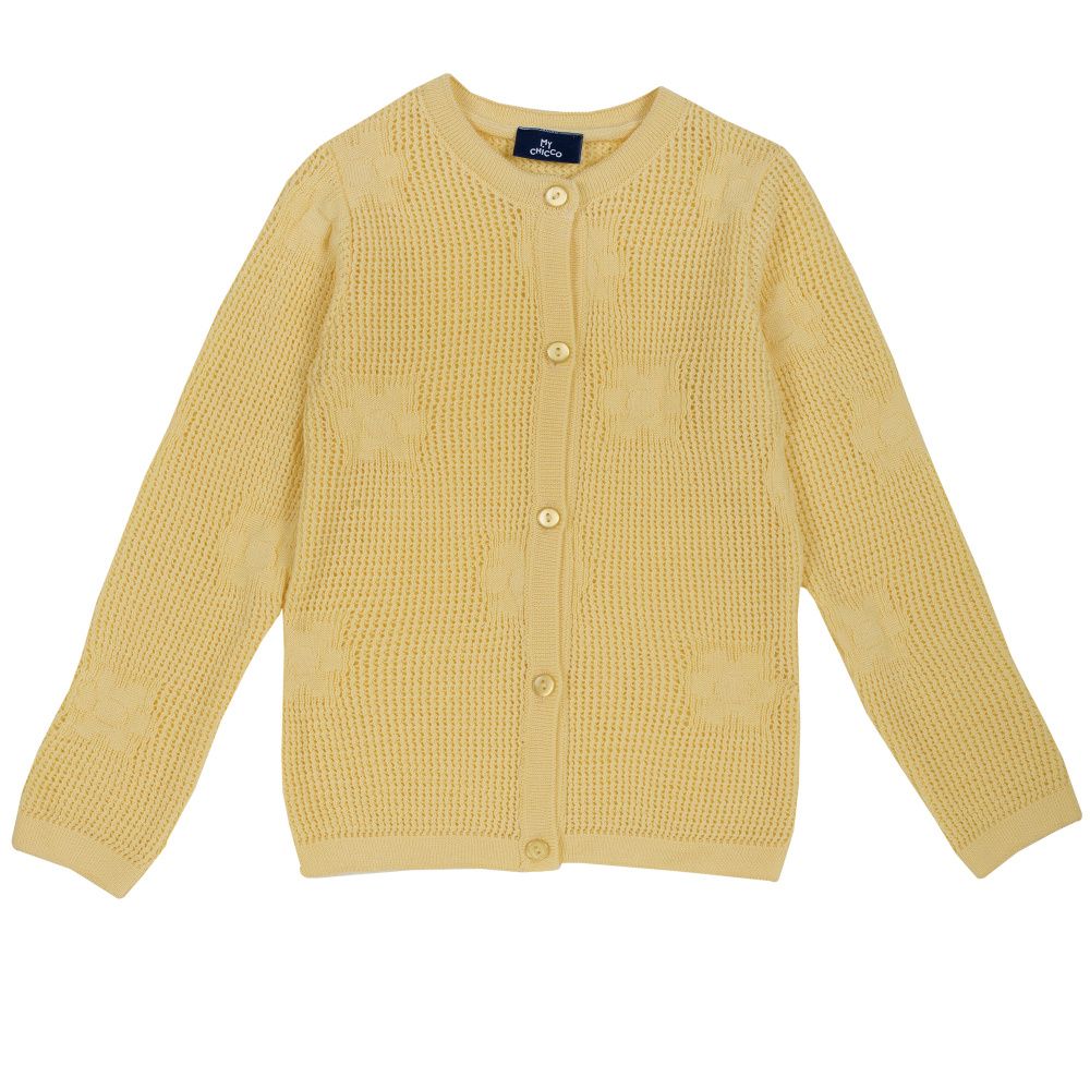 

Кардиган Chicco желтый, размер 104, 9096859