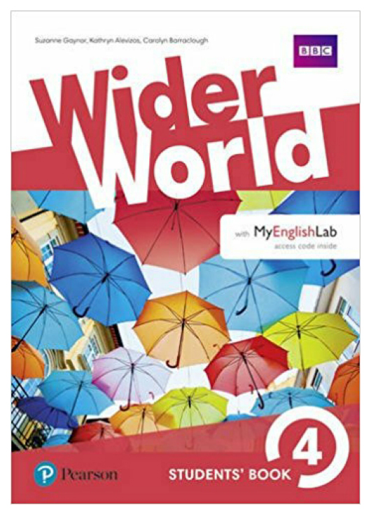 

Pearson Wider World 4. Students' Book with MyEnglishLab Pack