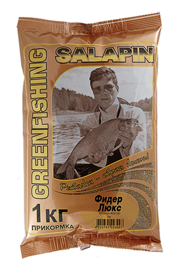 Прикормка Green Fishing Salapin 1000 г, специи/фрукты