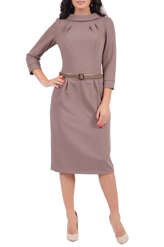 фото Платье женское olivegrey gpl00204v(renata) коричневое 42 ru