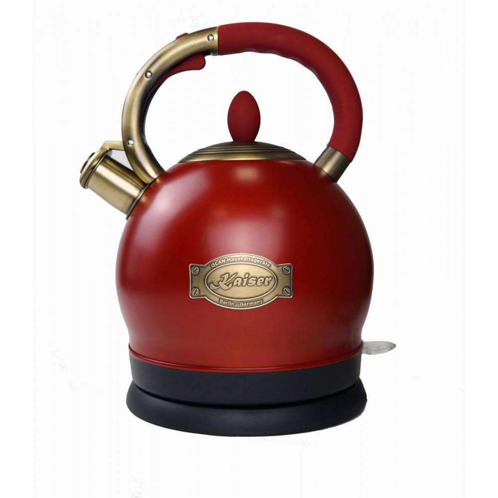 Чайник электрический KAISER WK 2000 RotEm 2 л красный смеситель для кухни kaiser city 21033