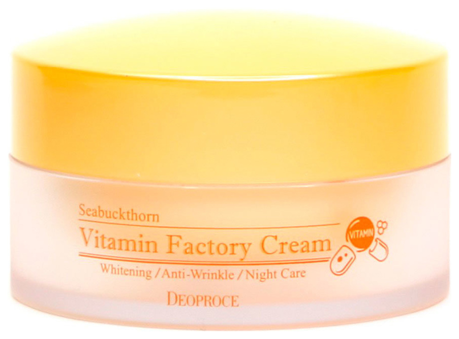 

Крем для лица Deoproce Seabuckthorn Vitamin Factory Cream 100 г