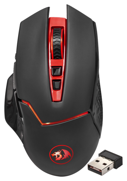 Беспроводная игровая мышь Redragon Mirage Red/Black