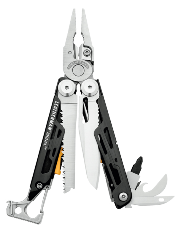 фото Мультитул leatherman signal 832265 черный/оранжевый, 19 функций