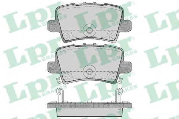

Комплект тормозных колодок Lpr 05P1273