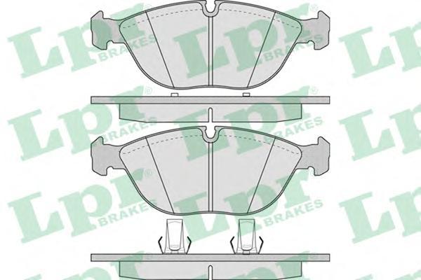 фото Комплект тормозных колодок lpr 05p881