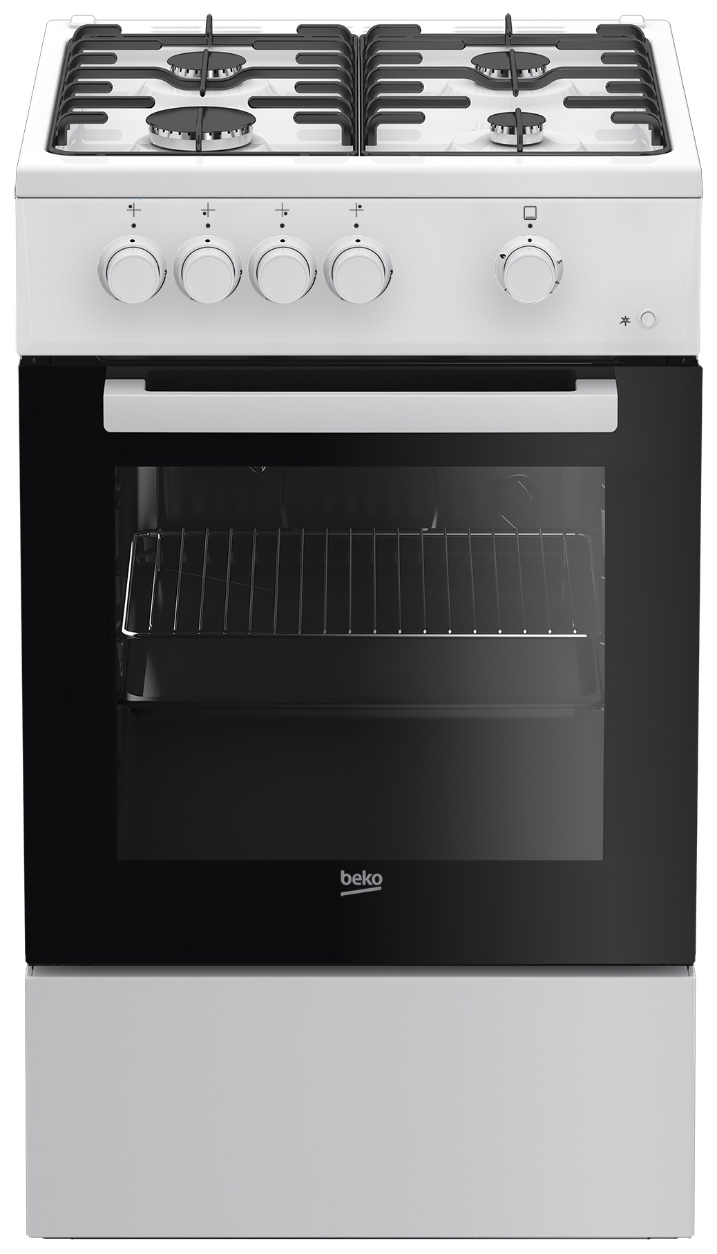 фото Газовая плита beko fsg 52010 w white