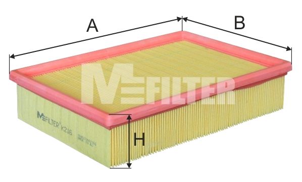 

Фильтр воздушный MFILTER K 216