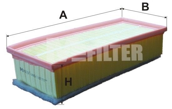 фото Фильтр воздушный mfilter k 495/1