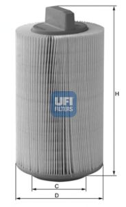 Фильтр воздушный двигателя UFI 27.486.00
