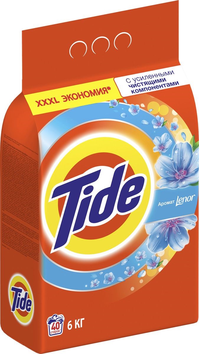 

Порошок для стирки Tide lenor touch of scent 6 кг
