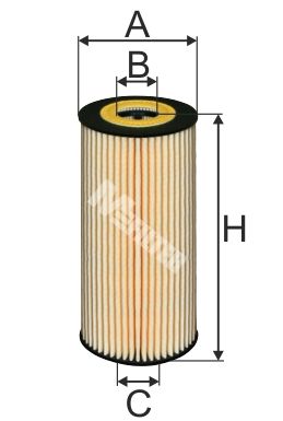 фото Фильтр масляный mfilter te 630