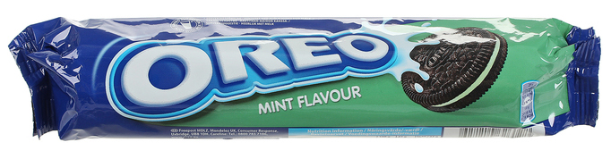 

Печенье Oreo mint мятное 154 г