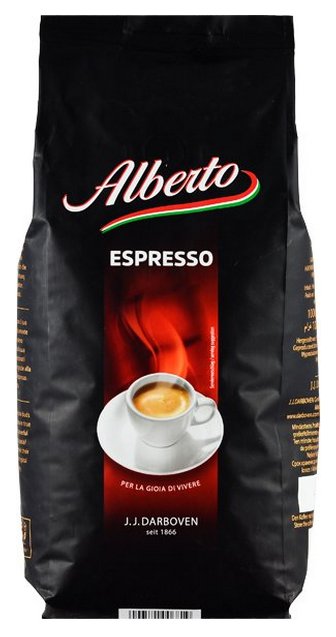 Кофе в зернах Darboven Alberto espresso 1 кг