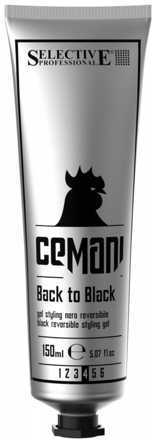 Гель для укладки Selective Professional Cemani Back To Black 150 мл