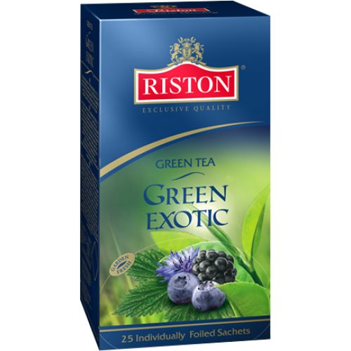 Чай зеленый Riston экзотик 25 пакетиков