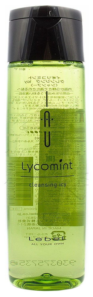 фото Шампунь lebel iau lycomint cleansing icy shampoo 200 мл