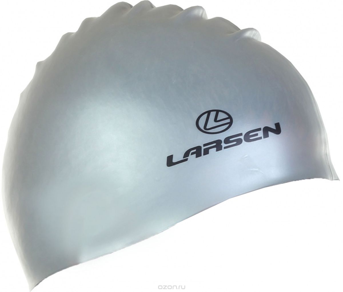 фото Шапочка для плавания larsen sc12 sc601 silver