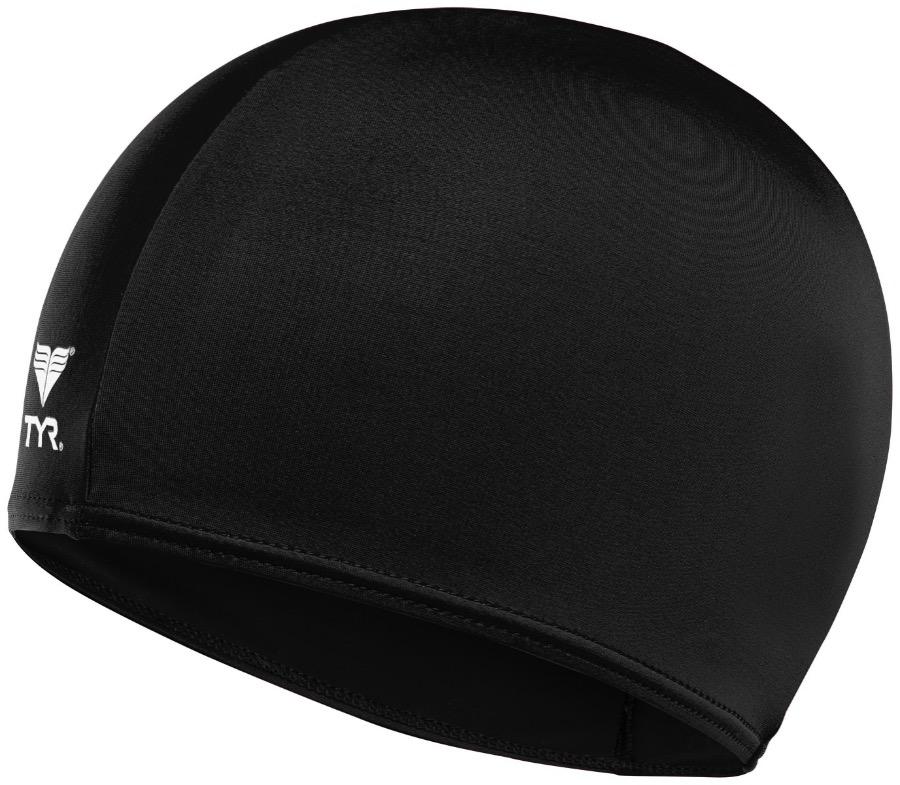 фото Шапочка для плавания tyr lycra cap 001 black