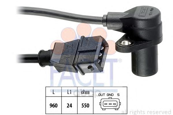 

Датчик положения коленвала BMW 3 E36 Facet 90087