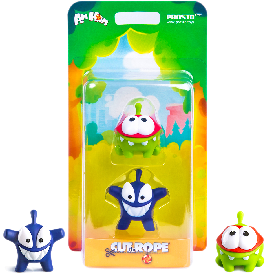 фото Фигурка prosto toys cut the rope - ам ням + бука