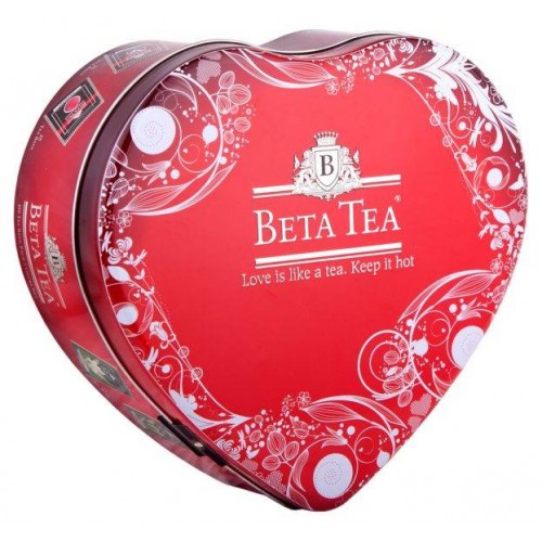 

Чай черный в пакетиках для чашки Beta Tea сердце 100 г