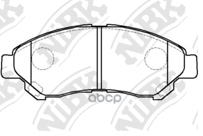 

Комплект тормозных колодок NiBK PN1847