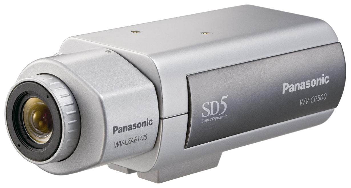

Panasonic Корпусная камера Panasonic #WV-CP500/G, Серебристый, WV-CP500/G