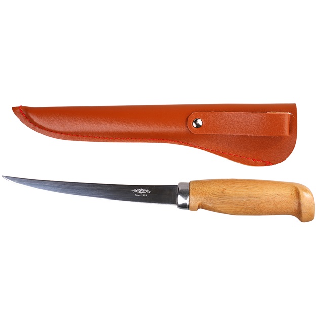 Туристический нож Mikado AMN-604, коричневый