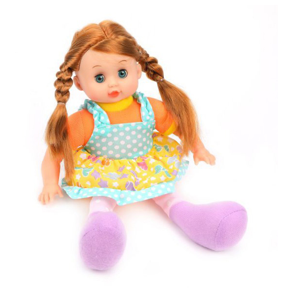 фото Yako кукла мягконабивная, 30 см m9329 yako toys