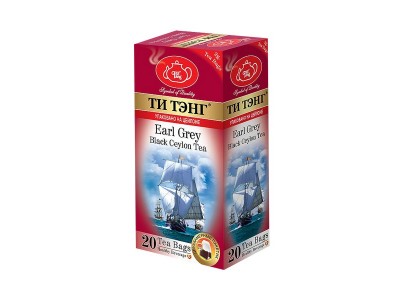 

Чай черный в пакетиках для чашки Ти Тэнг Earl Grey 20*2 г