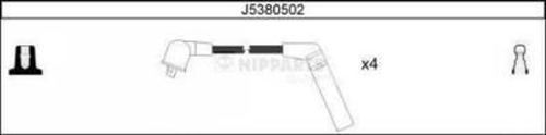 Комплект проводов зажигания NIPPARTS J5380502