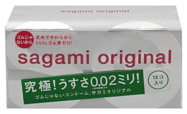 Купить Original ультратонкие, Презервативы Sagami Original 002 полиуретановые 12 шт., прозрачный