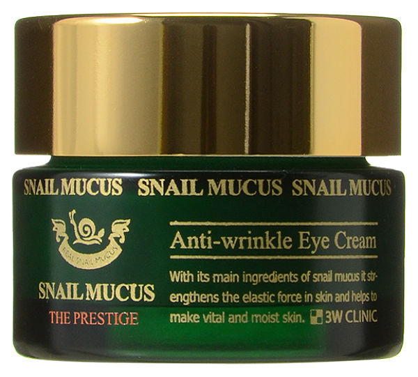 

Крем для глаз 3W Clinic Snail Mucus Anti-Wrinkle Eye Cream 30 мл