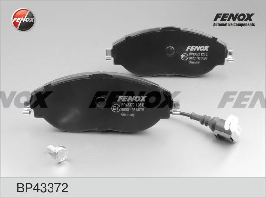 

Тормозные колодки FENOX дисковые BP43372