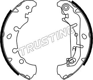 

Комплект тормозных колодок TRUSTING 040.149